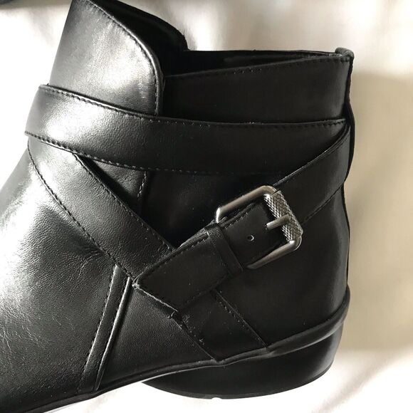 Naturalizer Black Ankle Boots - Picture 7 of 13